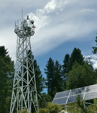 軍工級低溫香蕉短视频官网池UPS係統使用在軍事前哨監控係