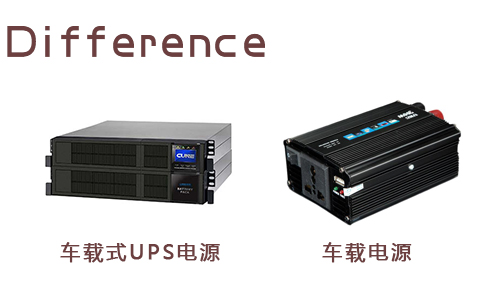 <b>車載式UPS電源與車載電源兩者的區別在哪裏?</b>